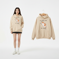 Casual Kawaii Hoodie for Women Cute Cat Design