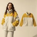 Niedliche Herbst-Winter Plüsch-Sweatshirt-Jacke