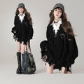 Loose V-Neck Sweater Streetwear for Women