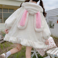 Japanese Cute Rabbit Ear Hoodie for Women