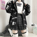 Harajuku Kapuzen-Cartoon-Sweatshirt für Damen