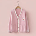 Japanische Mode Kawaii Strickjacke Damen Harajuku Süß