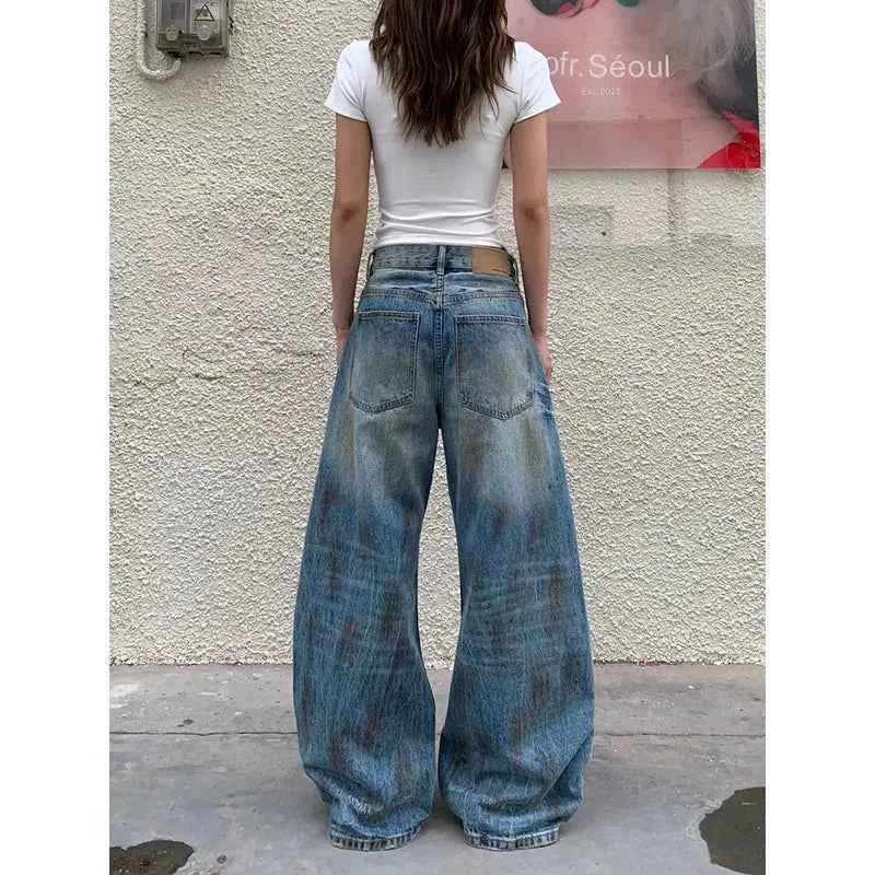High Waisted Wide Leg Jeans