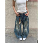 High Waisted Wide Leg Jeans