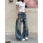 High Waisted Wide Leg Jeans