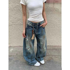 High Waisted Wide Leg Jeans
