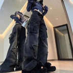Vintage Wide Leg Jeans for Women